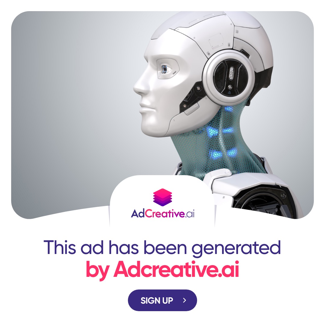 This ad was created by an A.I. mainstream ent.