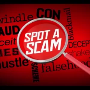 spot a scam stay alert